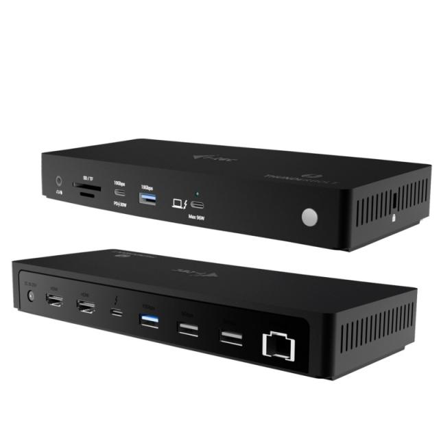 i-tec - Thunderbolt4 Triple Display Docking Station + Power Delivery 96W