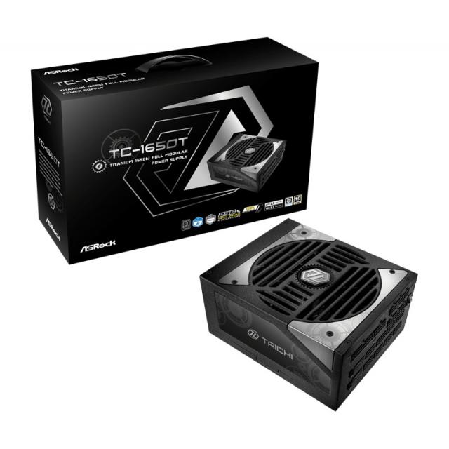 Asrock - Taichi TC-1650T unidad de fuente de alimentación 1650 W 20+4 pin ATX ATX Negro