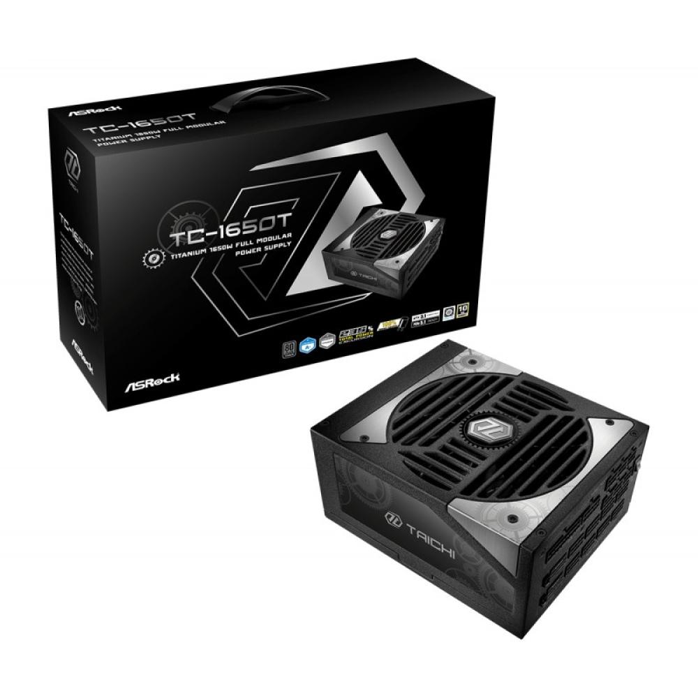 Asrock - Taichi TC-1650T unidad de fuente de alimentación 1650 W 20+4 pin ATX ATX Negro