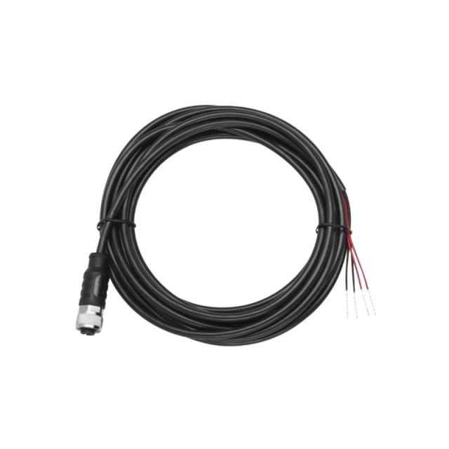 Zebra - CBL-PWRD100-M1200 cable de transmisión Negro 10 m M12