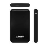 TooQ - Caja externa para discos duros 2.5" SATA I/II/III a USB 3.1 Gen1 con UASP - TQE-2528B