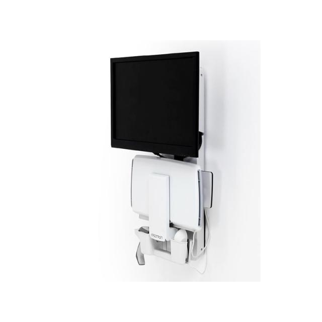 Ergotron - 61-080-062 soporte para monitor 61 cm (24") Pared Blanco