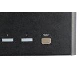 StarTech.com - Switch Conmutador KVM de 2 Puertos DisplayPort 1.2 para 4 Monitores - DP HDR UHD 4K de 60Hz - Hub Ladrón de 2 Pue