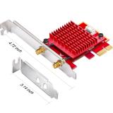 Cudy - WE3000S adaptador y tarjeta de red Interno WLAN / Bluetooth 2400 Mbit/s