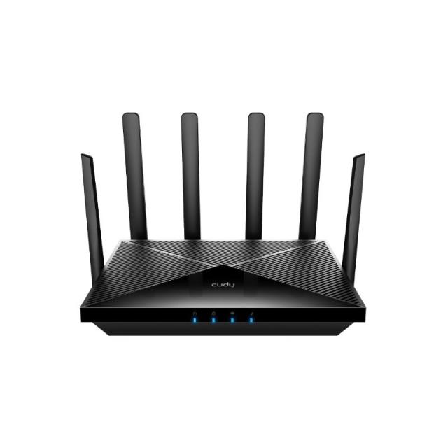Cudy - LT700 router inalámbrico Gigabit Ethernet Doble banda (2,4 GHz / 5 GHz) 4G Negro