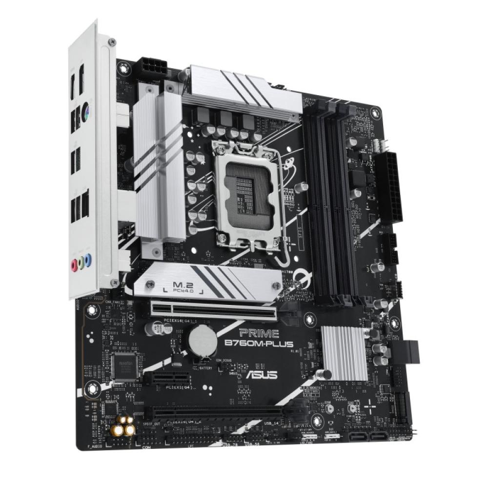 ASUS - PRIME B760M-PLUS Intel B760 LGA 1700 micro ATX
