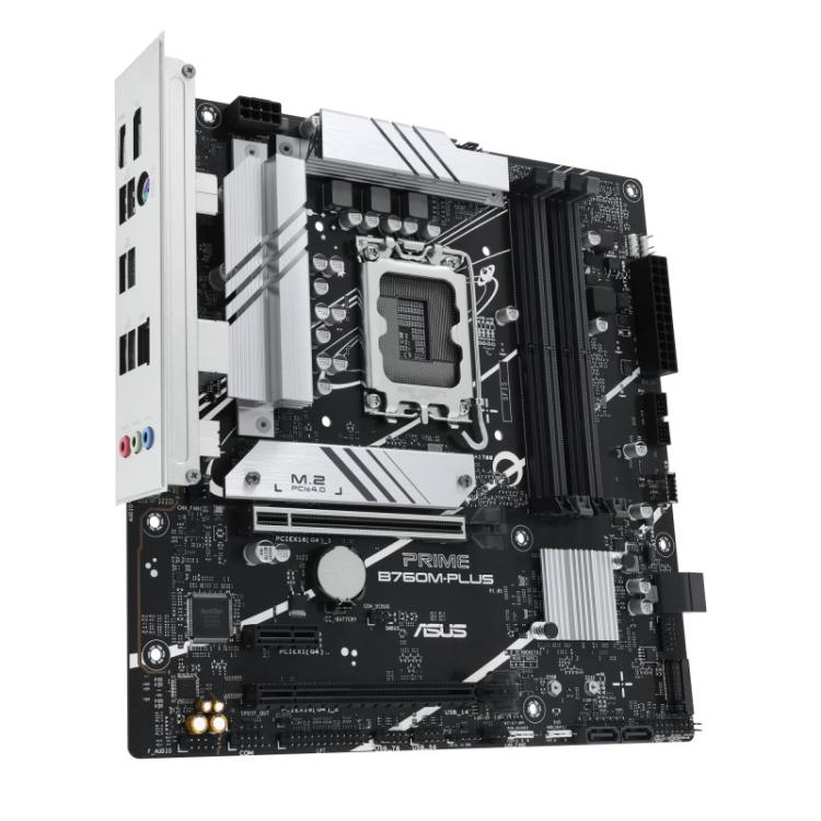 ASUS - PRIME B760M-PLUS Intel B760 LGA 1700 micro ATX