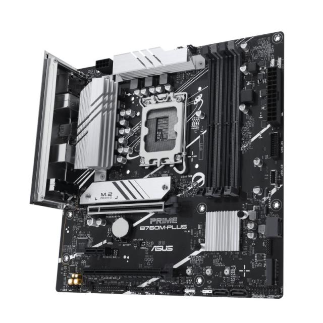 ASUS - PRIME B760M-PLUS Intel B760 LGA 1700 micro ATX