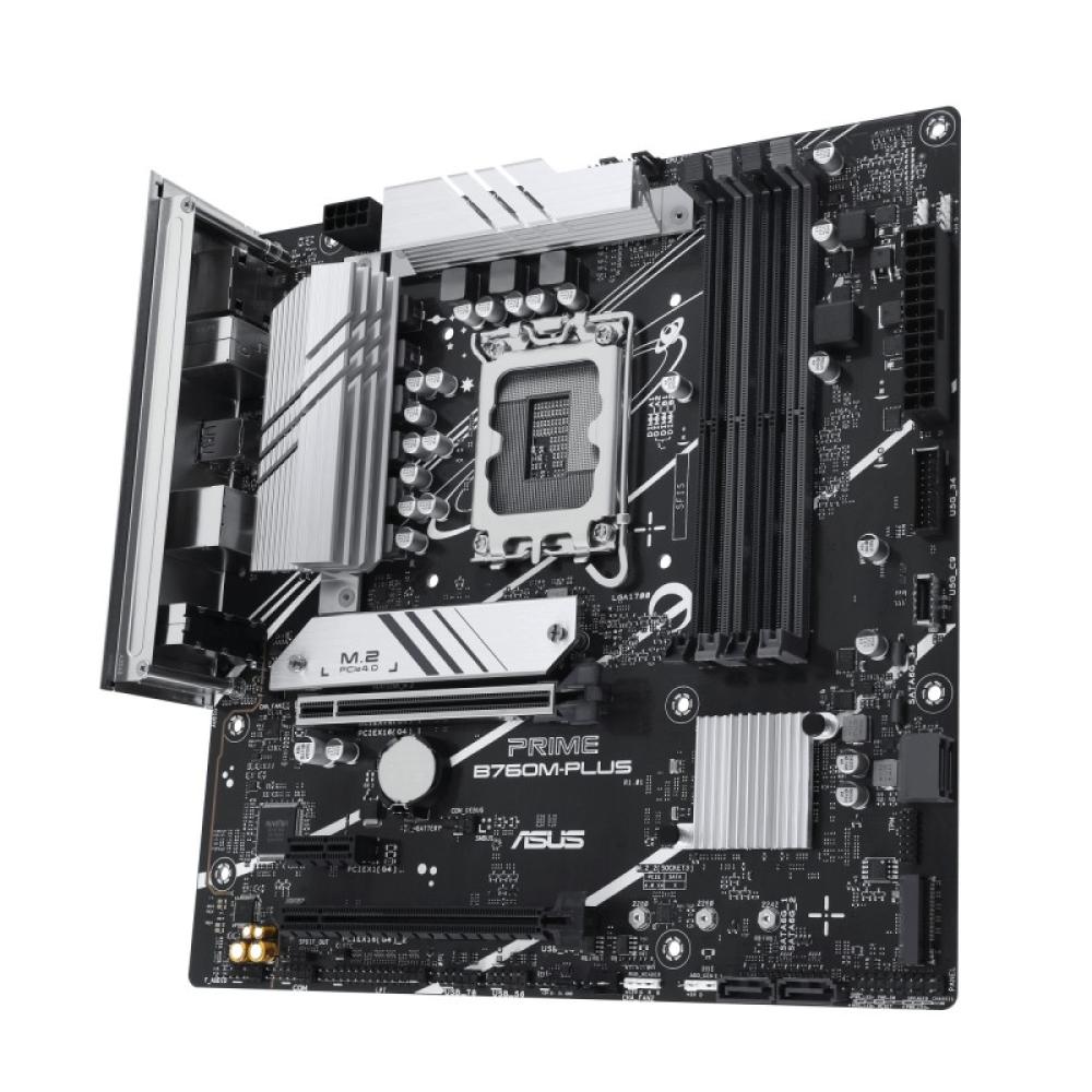 ASUS - PRIME B760M-PLUS Intel B760 LGA 1700 micro ATX