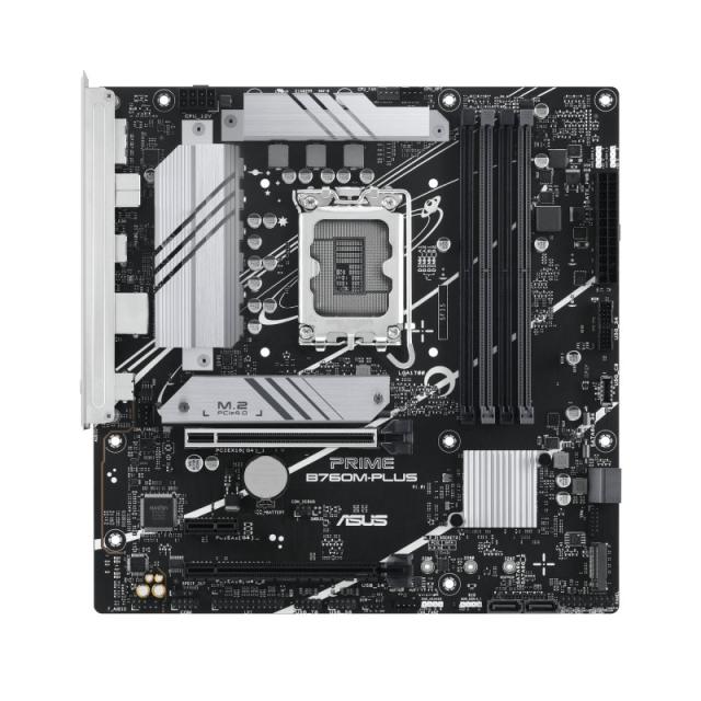 ASUS - PRIME B760M-PLUS Intel B760 LGA 1700 micro ATX