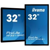 iiyama - ProLite TF3215MC-B2 pantalla para PC 80 cm (31.5") 1920 x 1080 Pixeles Full HD LED Pantalla táctil Quiosco Negro