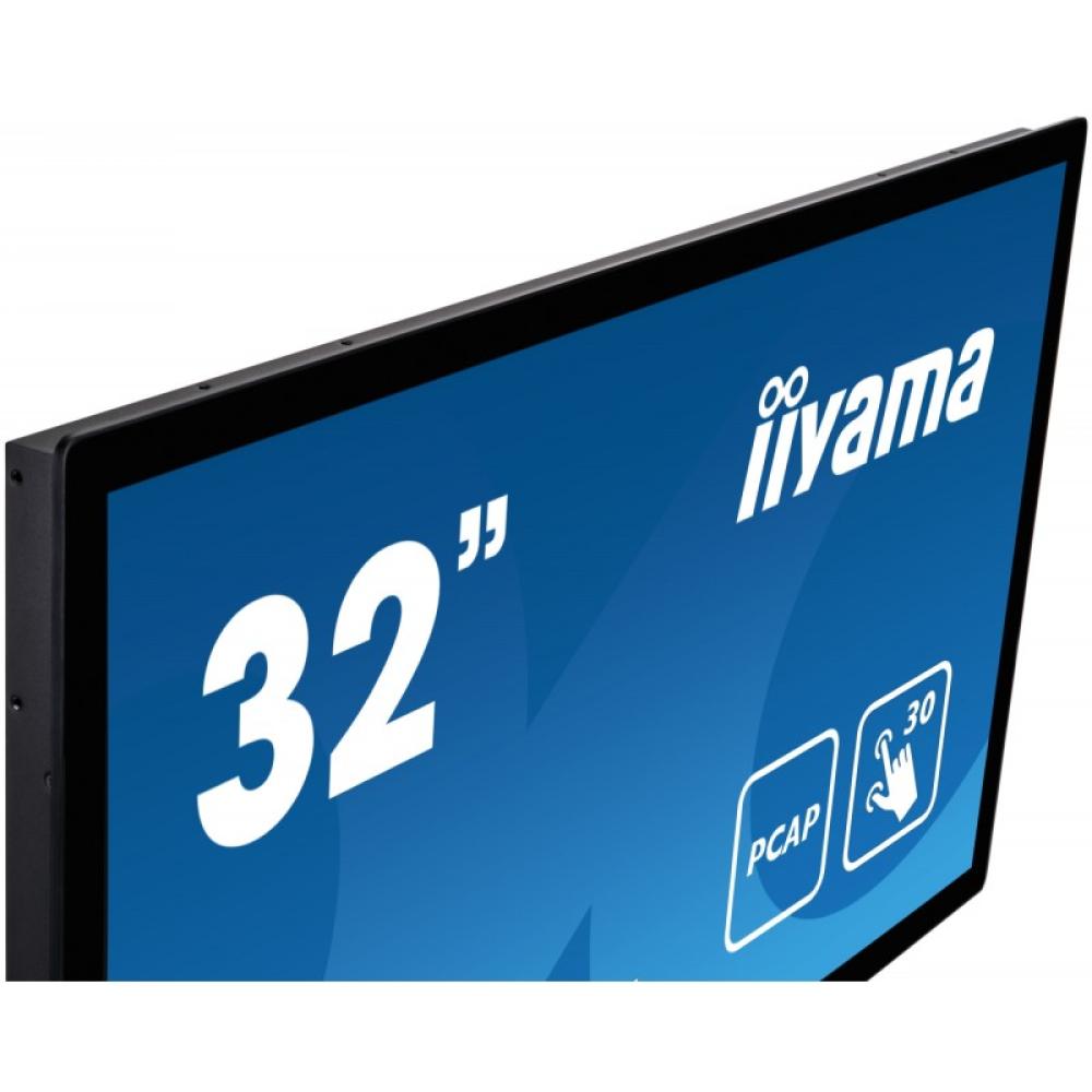 iiyama - ProLite TF3215MC-B2 pantalla para PC 80 cm (31.5") 1920 x 1080 Pixeles Full HD LED Pantalla táctil Quiosco Negro
