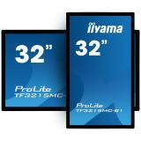iiyama - ProLite TF3215MC-B2 pantalla para PC 80 cm (31.5") 1920 x 1080 Pixeles Full HD LED Pantalla táctil Quiosco Negro