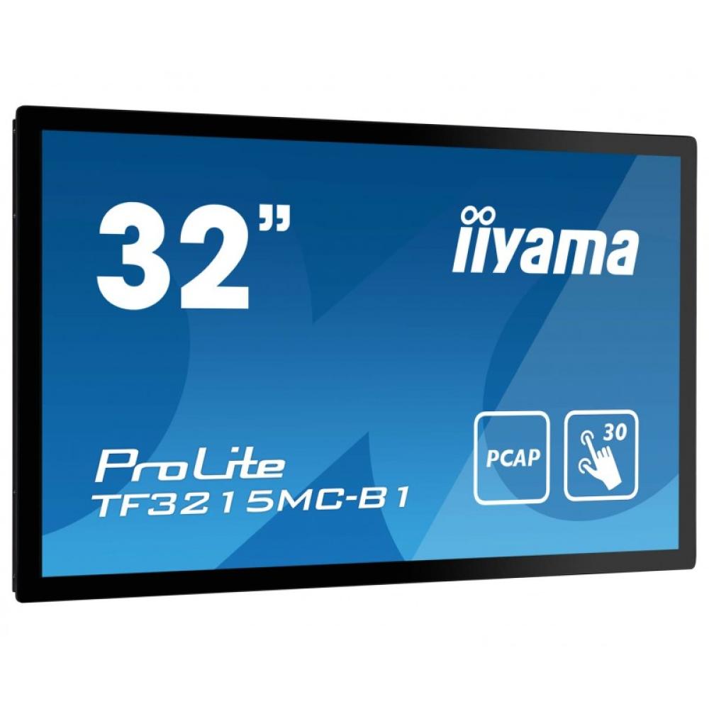 iiyama - ProLite TF3215MC-B2 pantalla para PC 80 cm (31.5") 1920 x 1080 Pixeles Full HD LED Pantalla táctil Quiosco Negro