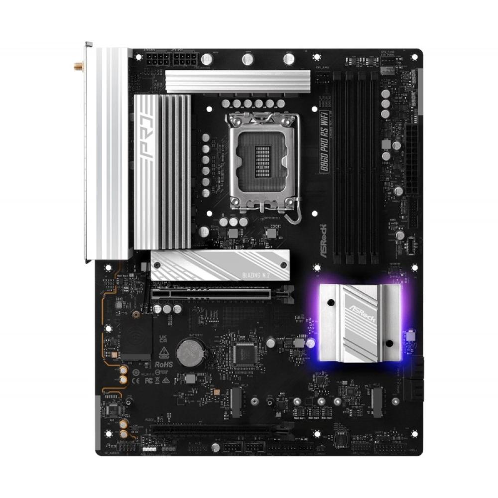 Asrock - B860 Pro RS WiFi Intel B860 LGA 1851 (Socket V1) ATX