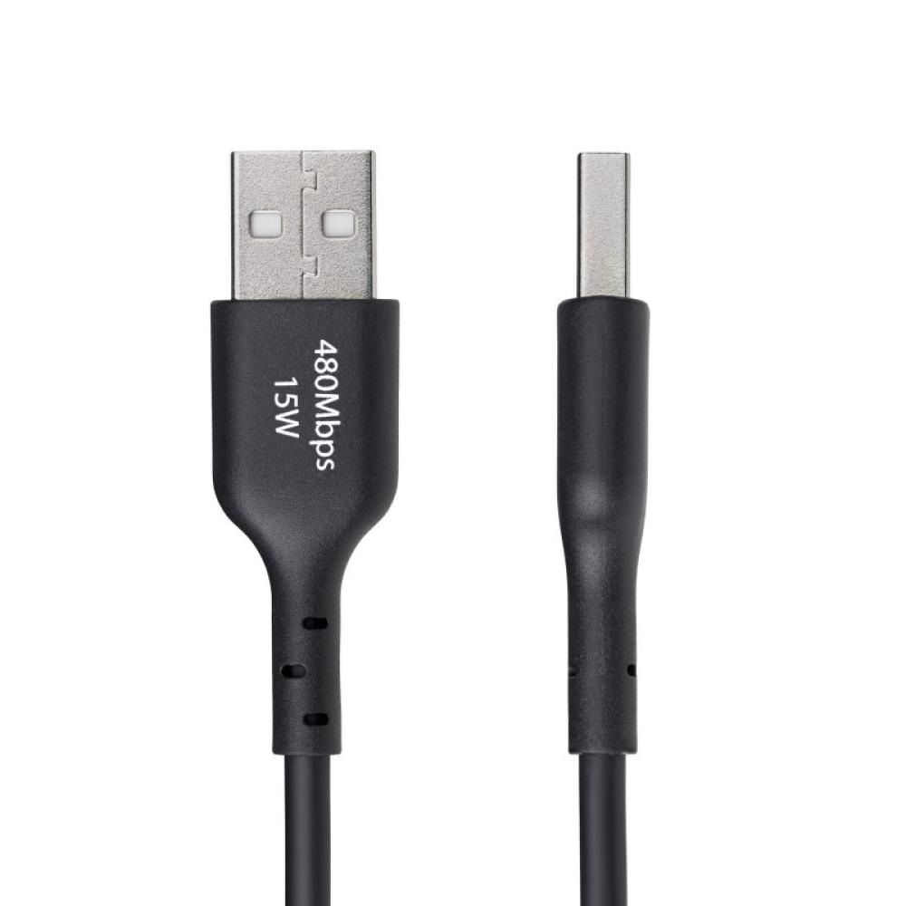 StarTech.com - Cable de Carga USB-A a USB-C de 30cm - Cable Cargador USB-A a USB Tipo C - Cable USB 2.0 - 3A - Recubrimiento de