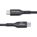 StarTech.com - Cable de Carga USB-A a USB-C de 30cm - Cable Cargador USB-A a USB Tipo C - Cable USB 2.0 - 3A - Recubrimiento de