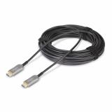 StarTech.com - Cable HDMI 2.1 Híbrido Activo Óptico AOC de 30,4m - CMP Plenum - Cable HDMI 2.0/2.1 de Ultra Alta Velocidad 8K de
