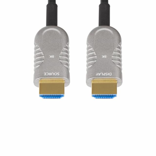 StarTech.com - Cable HDMI 2.1 Híbrido Activo Óptico AOC de 30,4m - CMP Plenum - Cable HDMI 2.0/2.1 de Ultra Alta Velocidad 8K de