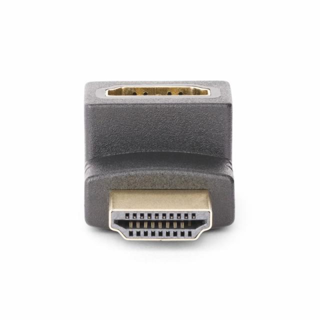 StarTech.com - Adaptador HDMI 2.0 Acodado Hacia Arriba - Macho a Hembra - Adaptador HDMI en Ángulo Recto - Ahorrador de Puertos