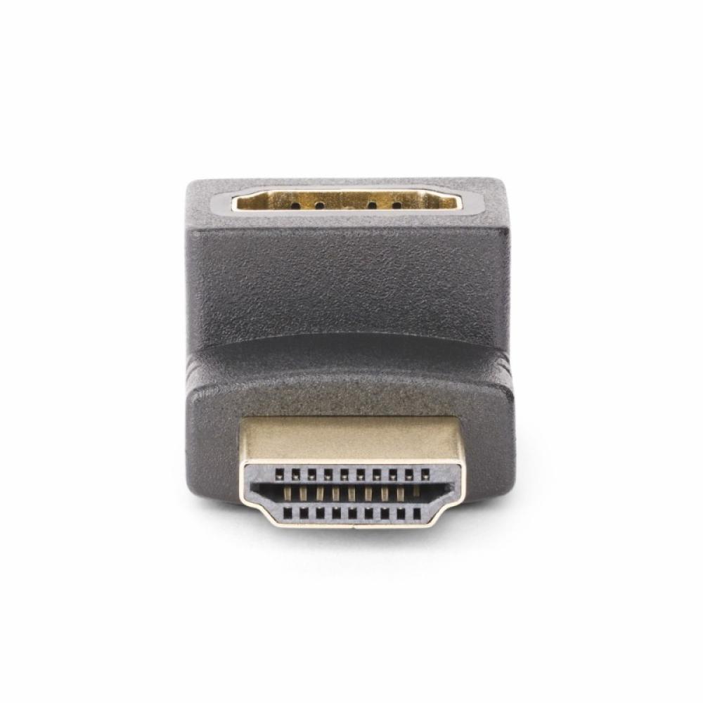 StarTech.com - Adaptador HDMI 2.0 Acodado Hacia Arriba - Macho a Hembra - Adaptador HDMI en Ángulo Recto - Ahorrador de Puertos