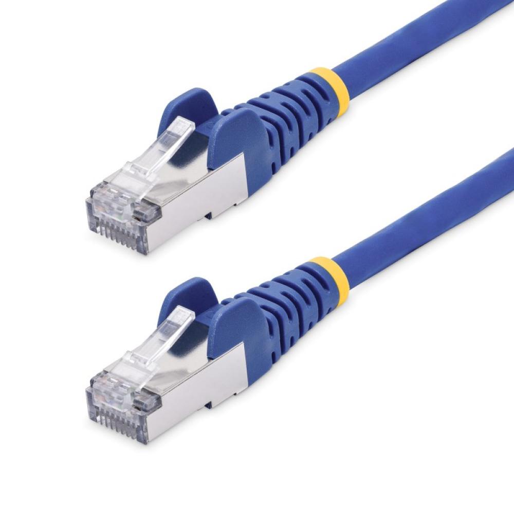 StarTech.com - Cable de Red Ethernet CAT8 Azul 50cm - Snagless - sin Pestillo - 25G/40G - 2000MHz - PoE++ de 100W - 26AWG - S/FT