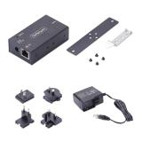 StarTech.com - Adaptador Serie a Ethernet - Conversor RJ45 LAN IP a DB9 RS232 - Servidor de Dispositivos Serie Remotos de 1 Puer