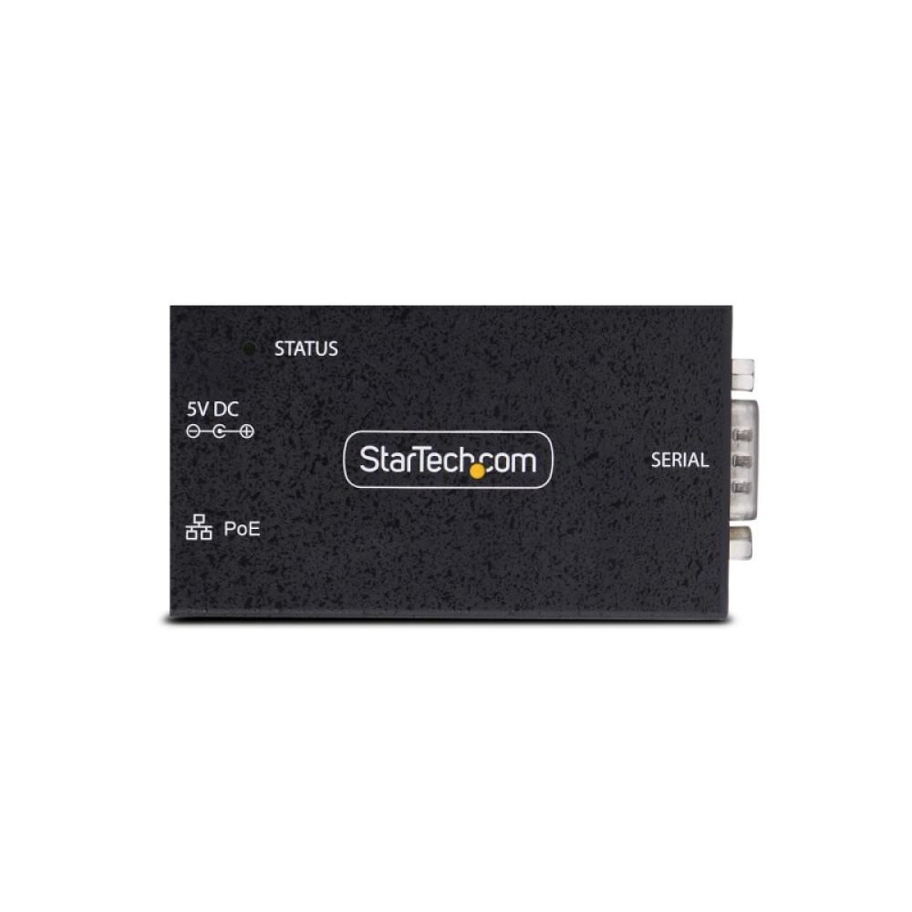 StarTech.com - Adaptador Serie a Ethernet - Conversor RJ45 LAN IP a DB9 RS232 - Servidor de Dispositivos Serie Remotos de 1 Puer