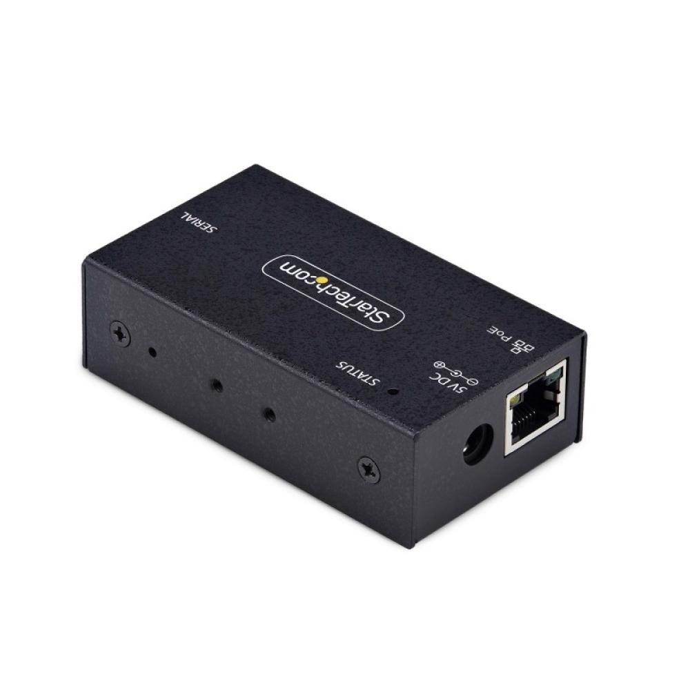 StarTech.com - Adaptador Serie a Ethernet - Conversor RJ45 LAN IP a DB9 RS232 - Servidor de Dispositivos Serie Remotos de 1 Puer