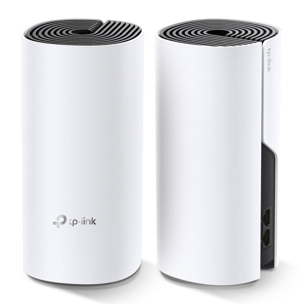 TP-Link - Deco M4(2-pack) Doble banda (2,4 GHz / 5 GHz) Wi-Fi 5 (802.11ac) Blanco Interno