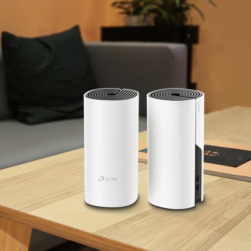 TP-Link - Deco M4(2-pack) Doble banda (2,4 GHz / 5 GHz) Wi-Fi 5 (802.11ac) Blanco Interno