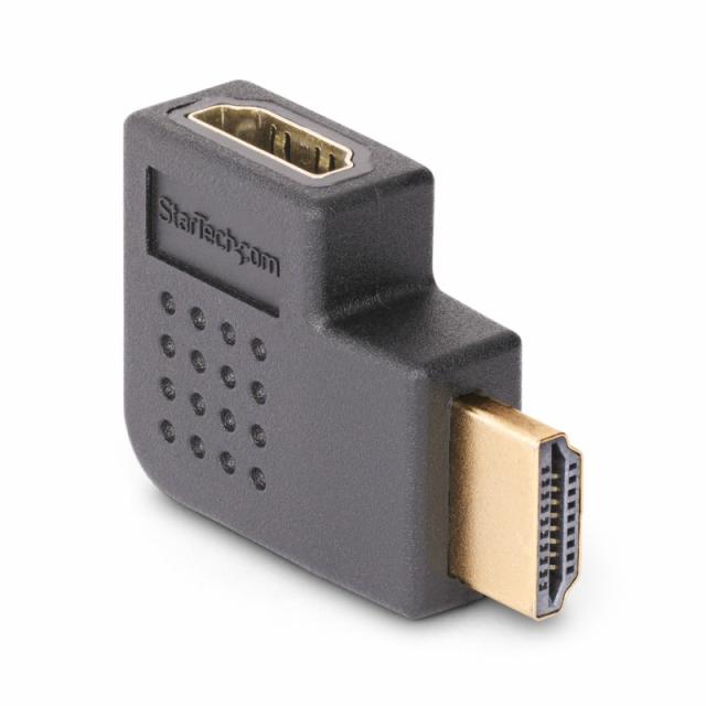 StarTech.com - Adaptador HDMI 2.0 Acodado a la Derecha - Macho a Hembra - Adaptador HDMI en Ángulo Recto - Ahorrador de Puertos
