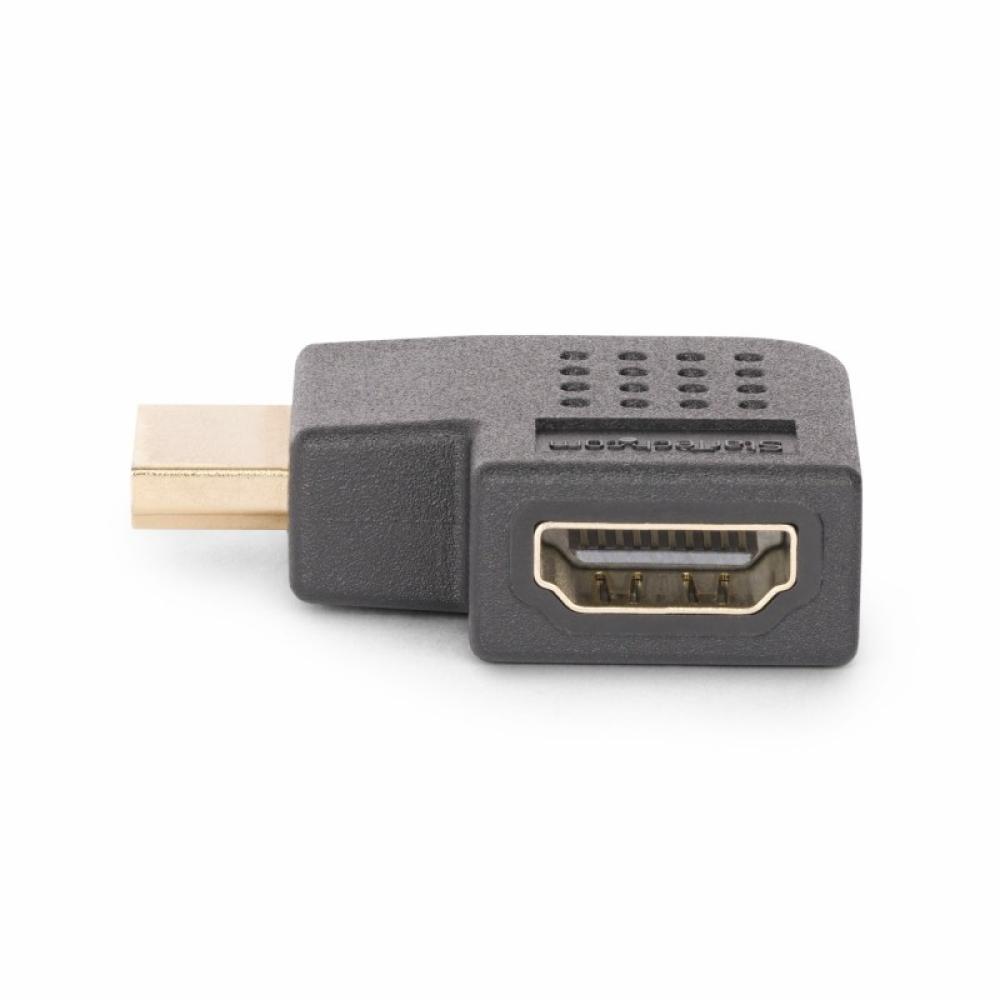 StarTech.com - Adaptador HDMI 2.0 Acodado a la Derecha - Macho a Hembra - Adaptador HDMI en Ángulo Recto - Ahorrador de Puertos