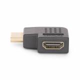 StarTech.com - Adaptador HDMI 2.0 Acodado a la Derecha - Macho a Hembra - Adaptador HDMI en Ángulo Recto - Ahorrador de Puertos