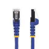 StarTech.com - Cable de Red Ethernet CAT8 Azul de 2m - Snagless - sin Pestillo - 25G/40G - 2000MHz - PoE++ de 100W - 26AWG - S/F