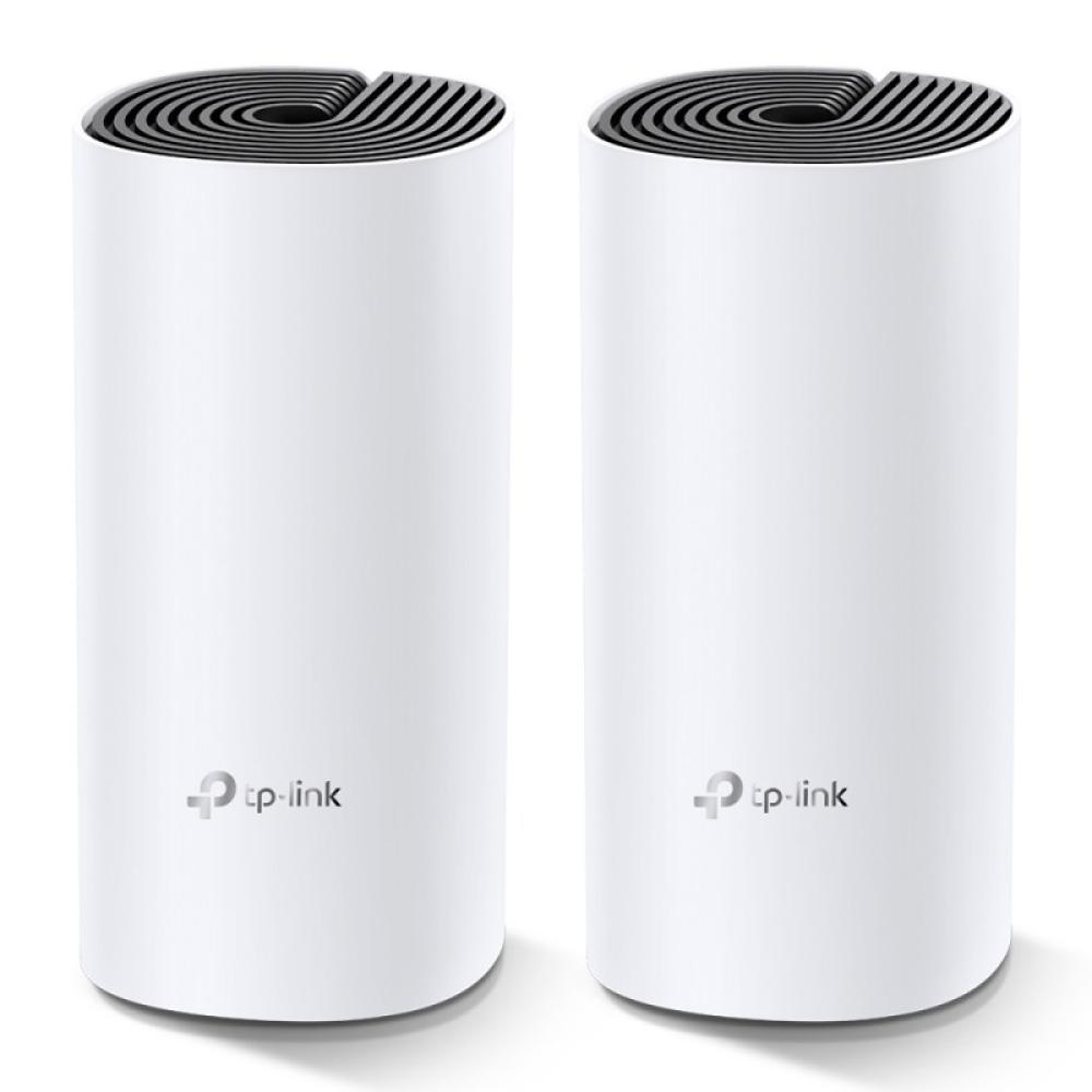 TP-Link - Deco M4(2-pack) Doble banda (2,4 GHz / 5 GHz) Wi-Fi 5 (802.11ac) Blanco Interno