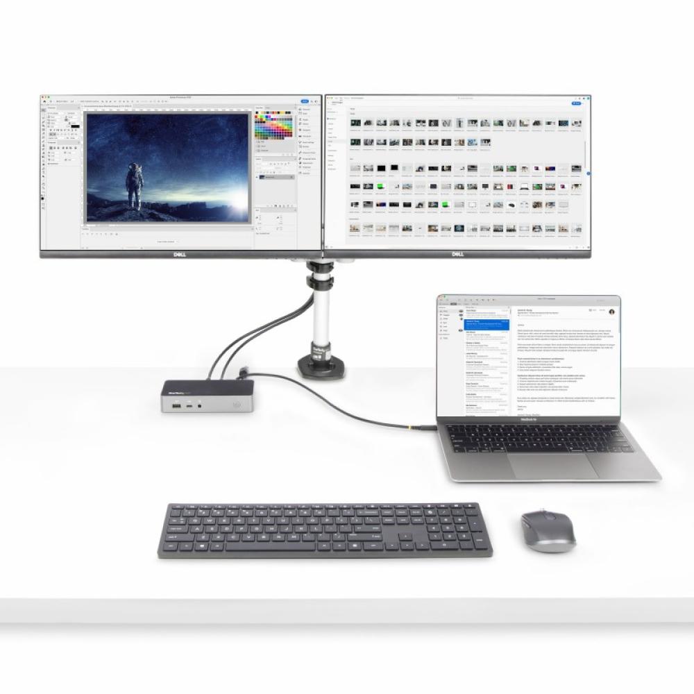 StarTech.com - Cable USB4 de 50cm - Cable USB Tipo C Certificado USB-IF - Cable USB-C de 40G - PD 3.1 EPR de 240W - 8K 60Hz - Co