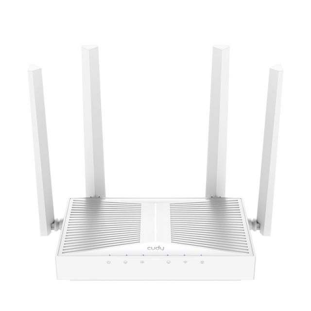 Cudy - WR3000E router inalámbrico Gigabit Ethernet Doble banda (2,4 GHz / 5 GHz) Blanco