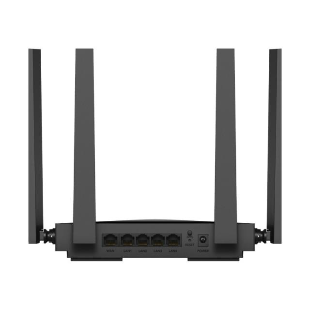 Cudy - WR3600 router inalámbrico Gigabit Ethernet Doble banda (2,4 GHz / 5 GHz) Negro