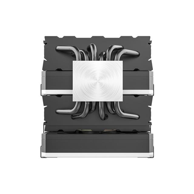 Montech - Metal DT24 Premium Carcasa del ordenador, Procesador Refrigerador de aire 12 cm Negro