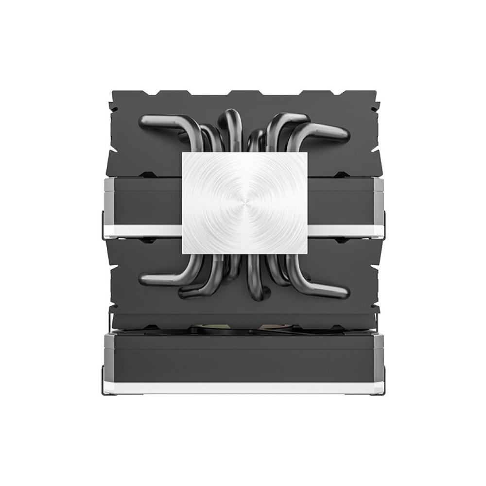 Montech - Metal DT24 Premium Carcasa del ordenador, Procesador Refrigerador de aire 12 cm Negro