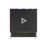 Montech - Metal DT24 Premium Carcasa del ordenador, Procesador Refrigerador de aire 12 cm Negro