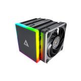 Montech - Metal DT24 Premium Carcasa del ordenador, Procesador Refrigerador de aire 12 cm Negro