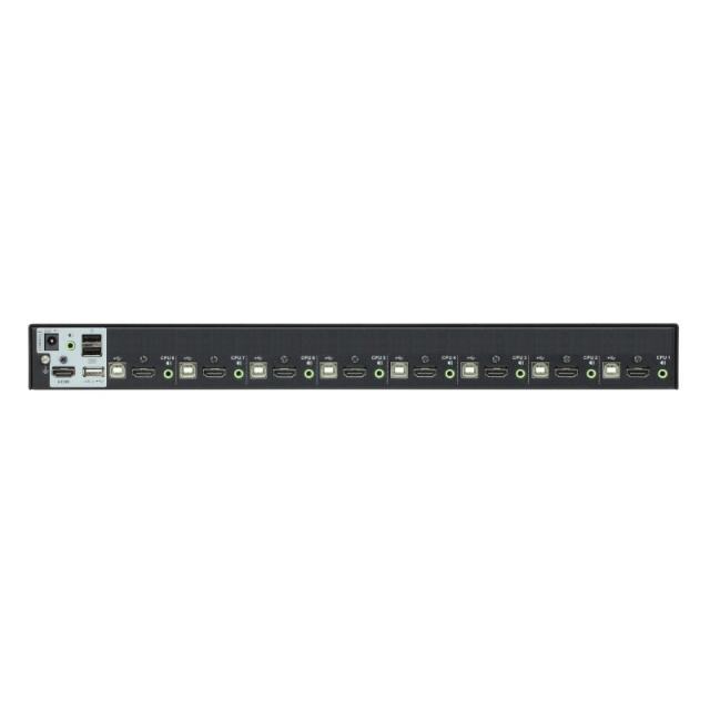 ATEN - CS1798 interruptor KVM Montaje en rack Negro