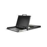 StarTech.com - Consola KVM HD 1080p de Montaje en Rack de Servidores - Teclado QWERTY - KVM de 1 Puerto VGA con Monitor LCD de 1