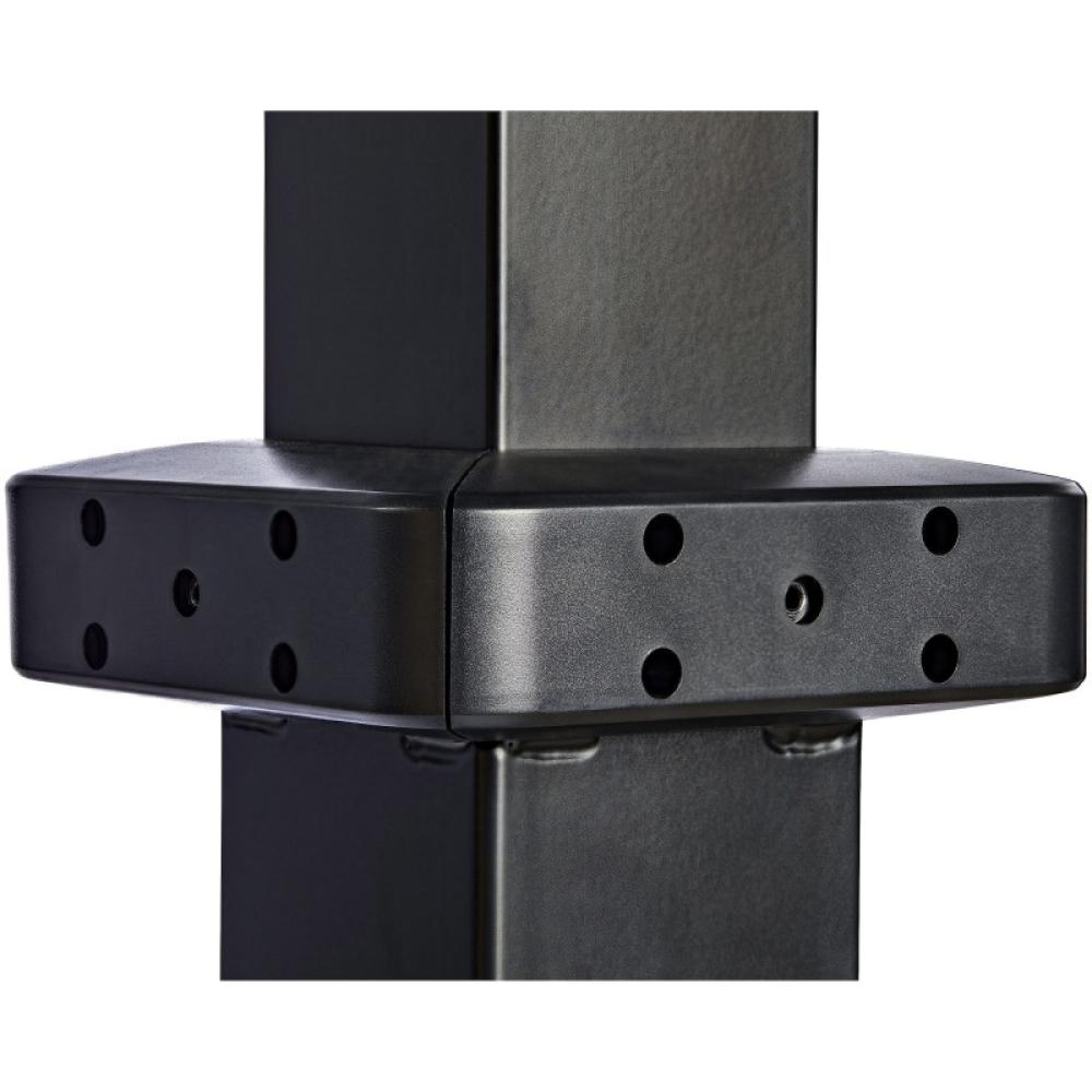 StarTech.com - Escritorio Móvil de Pie - Carrito Mesa Portátil Ajustable de Pie Ergonómica con Ruedas - Estación de Trabajo Roda