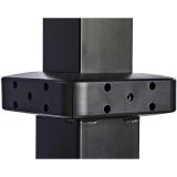 StarTech.com - Escritorio Móvil de Pie - Carrito Mesa Portátil Ajustable de Pie Ergonómica con Ruedas - Estación de Trabajo Roda