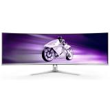 Philips - Evnia 8000 49M2C8900/00 pantalla para PC 124,2 cm (48.9") 5120 x 1440 Pixeles Dual QHD QD-OLED Blanco