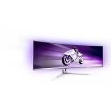 Philips - Evnia 8000 49M2C8900/00 pantalla para PC 124,2 cm (48.9") 5120 x 1440 Pixeles Dual QHD QD-OLED Blanco