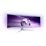Philips - Evnia 8000 49M2C8900/00 pantalla para PC 124,2 cm (48.9") 5120 x 1440 Pixeles Dual QHD QD-OLED Blanco